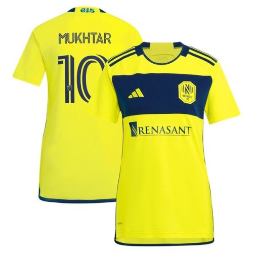 Hany Mukhtar Nashville SC adidas Women's 2024 The 615 Kit Replica Player Jersey - Yellow