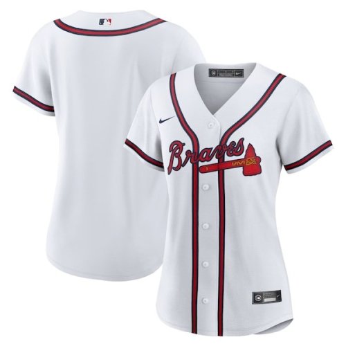 Atlanta Braves Nike Women's Home Replica Team Jersey - White