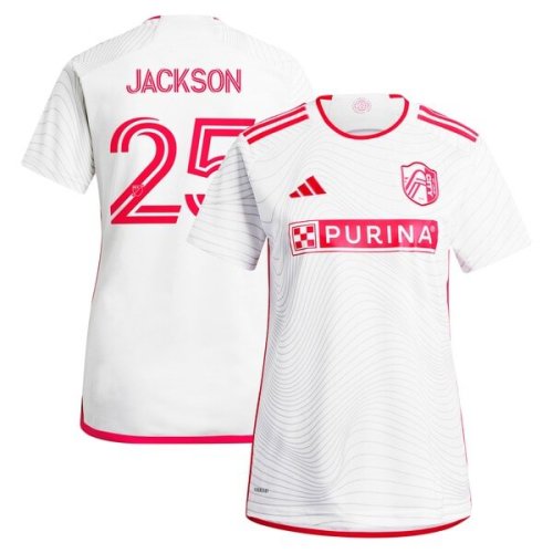 Aziel Jackson St. Louis City SC adidas Women's 2024 The Confluence Kit Replica Player Jersey - White