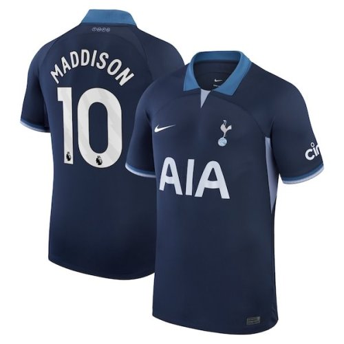 James Maddison Tottenham Hotspur Nike 2023/24 Away Stadium Replica Player Jersey - Navy