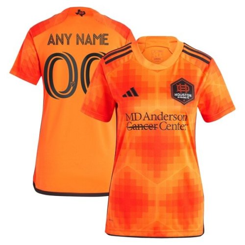 Houston Dynamo FC adidas Women's 2024 El Sol Replica Custom Jersey - Orange