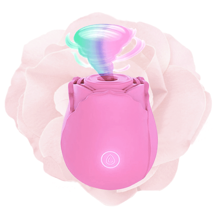 Pearlsvibe Rose Sucking Vibrator Sex Toys For Women Pink
