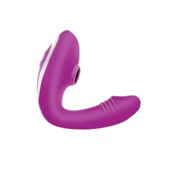Pearlsvibe Clitoral Sucking Vibrator G Spot Dildo Clit Stimulator With 10 Suction And Vibration Patterns
