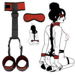 Xy Handcuffs Collar Adult Games Fetish Flirting Bdsm Sex Bondage For Couples Erotic Accessories