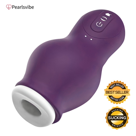 Buy 1 Get 2 Free Gifts! Pearlsvibe Dragon Suction Trainer Sucking Vibration Male Aircraft Cup