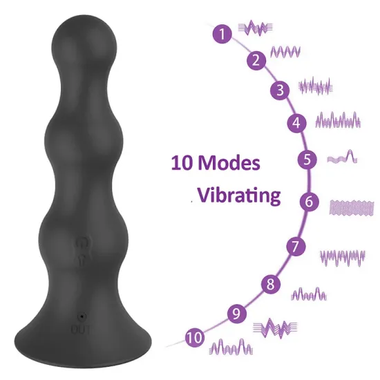 Anal Beads Vibrator Anal Plug For Adults