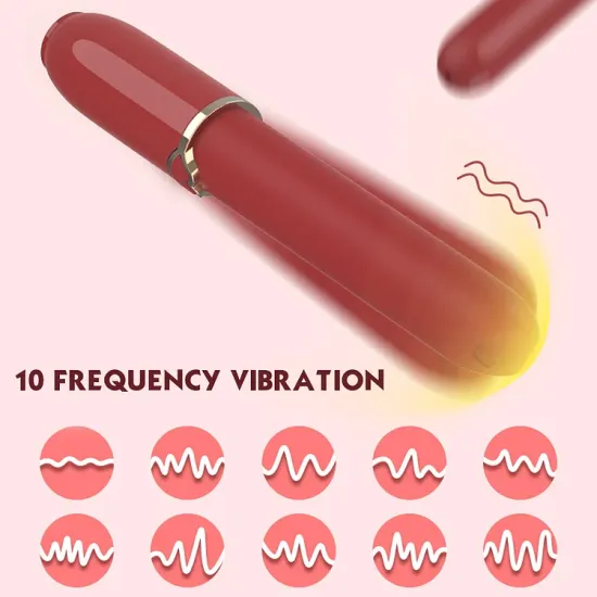 Pearlsvibe Lipstick Vibrator Female Masturbation Portable Usb Charging
