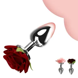 Rose Flower Anal Plug