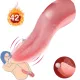 Pearlsvibe Tongue Vibrator For Women Clitoral Stimulator Clit Licking G Spot Masturbator