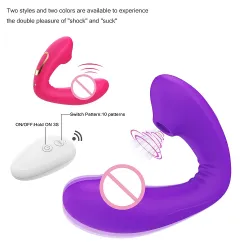 Female Masturbation Penis G-spot Vibrator Tongue Licker