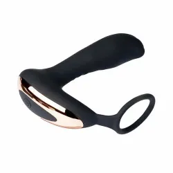Vibrating Prostate Massager Anal Vibrator with Cock Ring & Remote