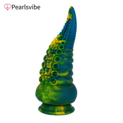 Pearlsvibe Tentacle Shaped Penis Soft Silicone Dildo For Women Jungle