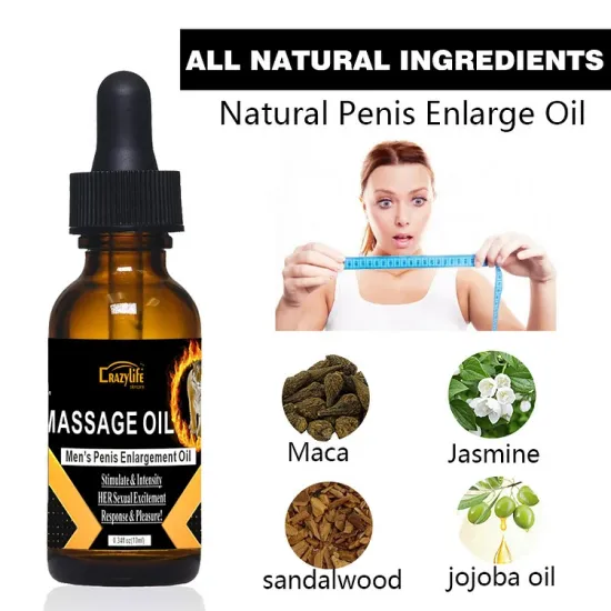 Pearlsvibe Penis Thickening Growth Man Massage Oil