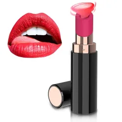 Pearlsvibe Leyte Women's Sucking Sex Products Lipstick Jumping Egg Stimulates The Clitoris G-spot Tongue Licks And Sucks Seconds Fashion Adult Products
