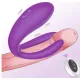 Pearlsvibe Couple Vibrator Triple Vagina Stimulator With Wireless Remote Control