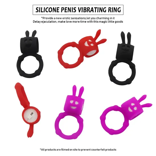 Penis Vibrator Ring Delay Ejacualtion Clitoris Stimulation Cock Vibrating Ring