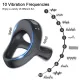 Pearlsvibe 10 Speeds Male Penis Vibrating Cock Ring Vibrator Sex Toys For Men