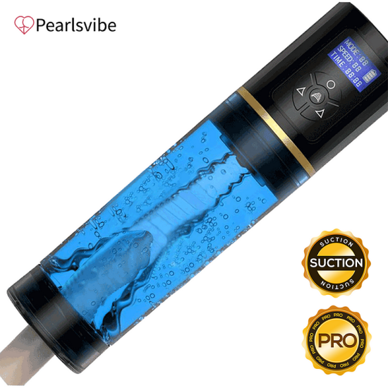 Pearlsvibe Spa Cup 1.0 - Frequency Water Spa 6-Mode Sucking Penis Enlargement Pump