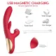 3 in 1 Suction & Thrusting Vibrator With Tongue For Clitoris & G-spot