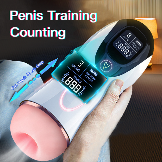 Pearlsvibe Automatic Male Masturbator Sucking Vibration Oral Sex Real Vagina Pocket Cat Penis Oral