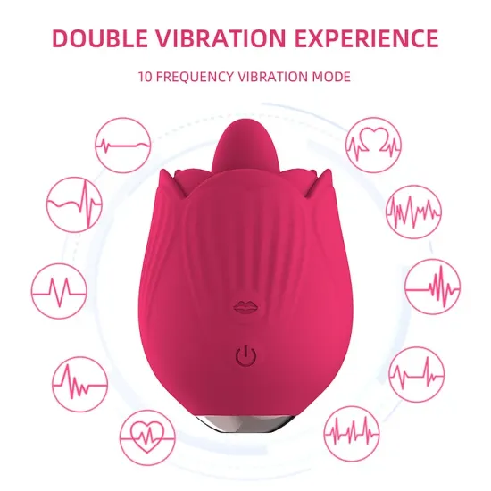 Rose Sucking Vibrator Female For Women