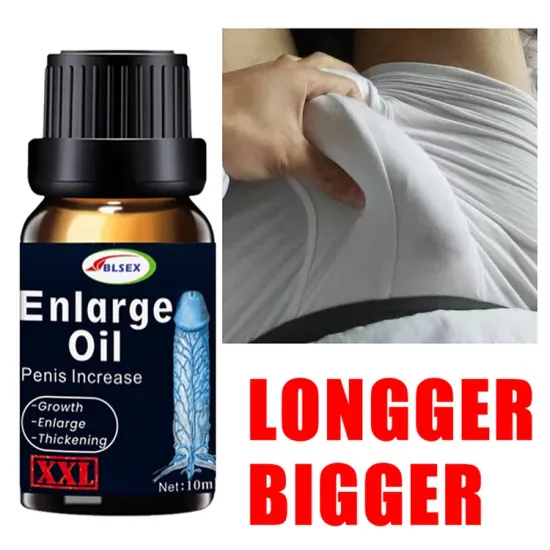 Blsex Men's Penis Enlargement Massage Essential Oil