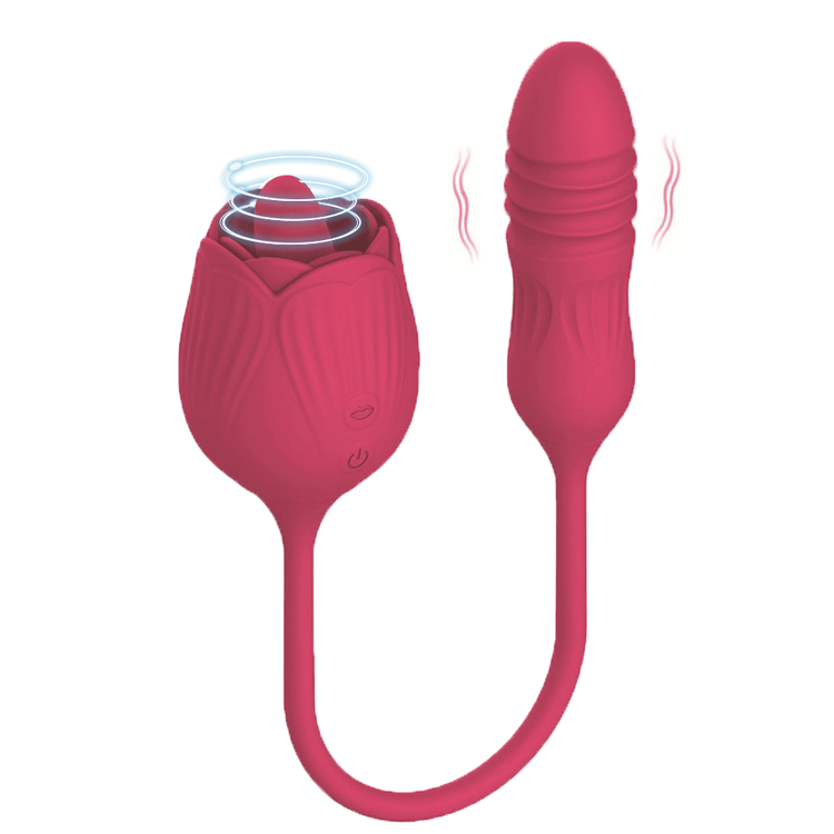 The Rose Toy With Bullet Vibrator