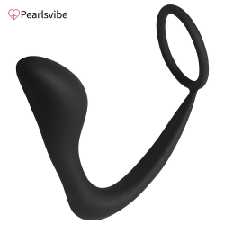 Pearlsvibe Enhances Orgasm Performance Erection Ring And Plug Combo