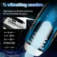 Pearlsvibe  Aircraft Cup 5-Frequency Telescoping Penis Exerciser Male Masturbation
