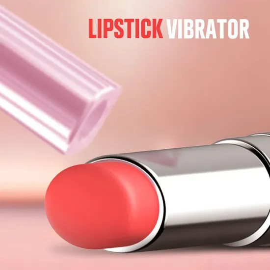 Pearlsvibe Lippy 1.0 - Lipstick With Egg Skipping Women's Vibrator