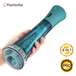 Pearlsvibe Adult Male Masturbation Airplane Cup Exercise Penis Trainer