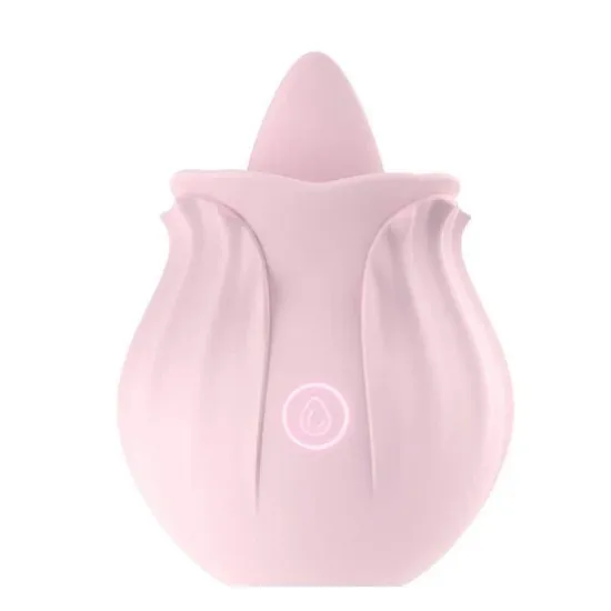 Rose Toy With Tongue Pearlsvibe Rose Sucking Vibrator For Women Clit Sucker Vaginal Stimulate Nipple Masturbator