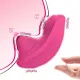 Phone App Remote Control Rose Bud Rolling Ball Panty Vibrator