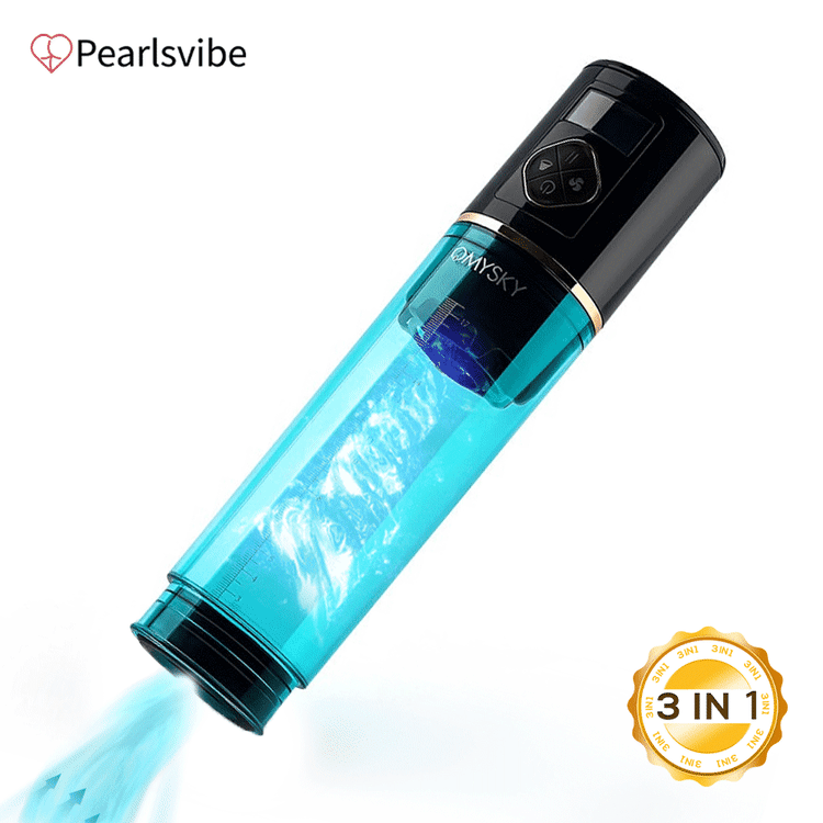 Pearlsvibe Spa Cup 1.0 - Frequency Water Spa 6-Mode Sucking Penis Enlargement Pump