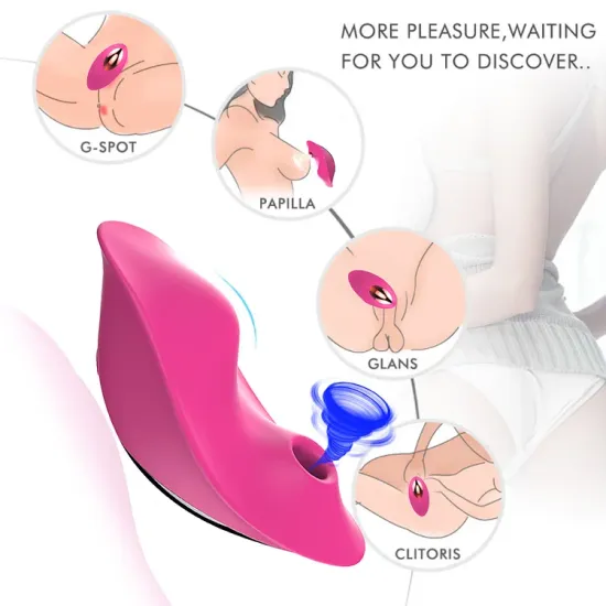 Pearlsvibe Panties Vibrator Invisible Sucking Vibrator for Women Clitoris Stimulation