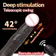 Rotary Telescopic Thrust Dildo Rocking Toy Vibration Stimulation Clitoris Anus Uterine Cavity Lifelike Strong Sucker