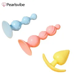 Pearlsvibe Jelly Anal Plug Anal Expansion Toy For Women