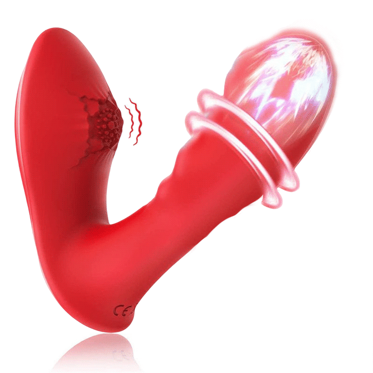 Angel Rose Stamen 2-in-1 Clit Stimulating Panty Vibrator