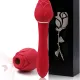 Pearlsvibe Rose Sucking G Spot Vibrator Clit Sucker Nipple Dildo Rabbit