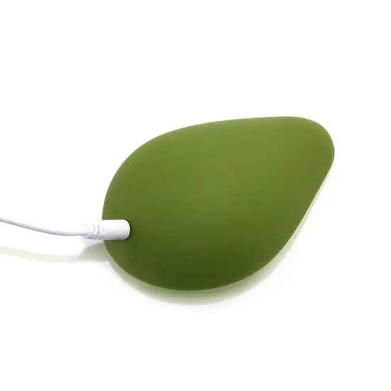 Pearlsvibe Avocado Clit Stimulation Vibrator