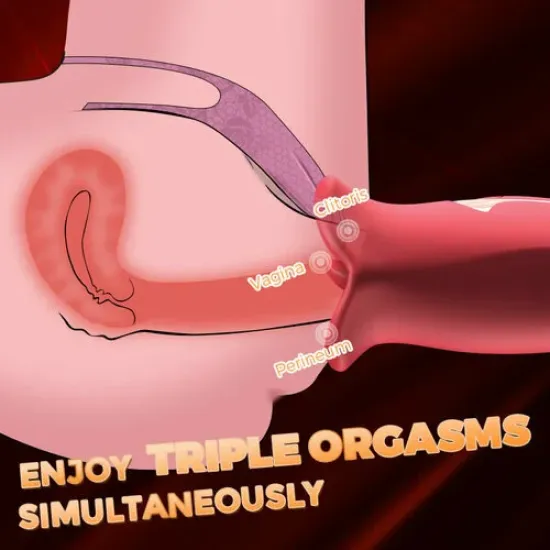 Mouth Biting Clitoris Vibrator 10 Biting & 10 Vibrating Stimulate Nipple Clitoral Women Vibrator