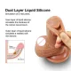 Pearlsvibe Ultra-Soft Huge Dildos with Strong Suction Cup Realistic Sensuality Masturbator