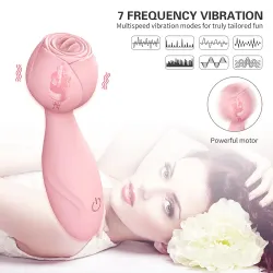 7-frequency Rose Clitoral Stimulator