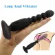 Pearlsvibe Remote Control Anal Plug Bead Butt Plug Prostate Massager Vibrator