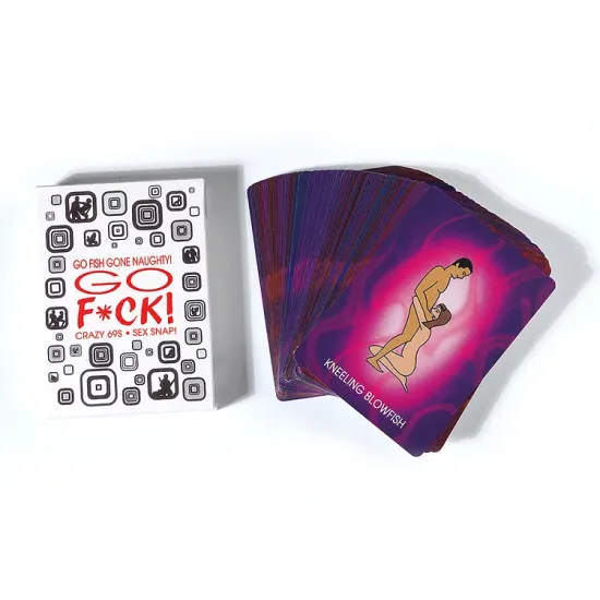 Pearlsvibe Go Fuck Sex Couple Bedroom Game Cards