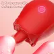 Pearlsvibe Rose Tongue Licking Vibrator Sex Toy For Women
