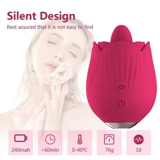 Rose Sucking Vibrator Female For Women