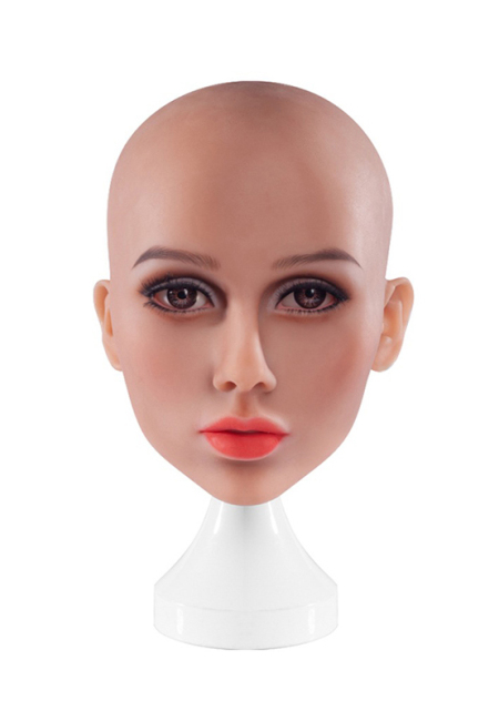 White Sex Doll Head Stand