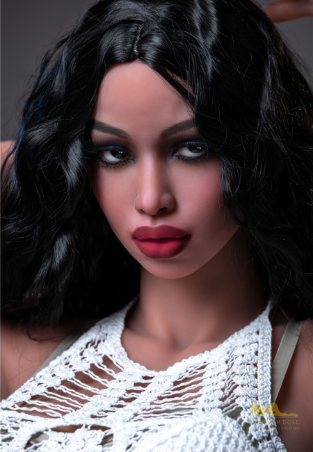 Irontech | Lora 5ft 7 /171cm Beautiful With Black Long Curly Hair Sex Doll