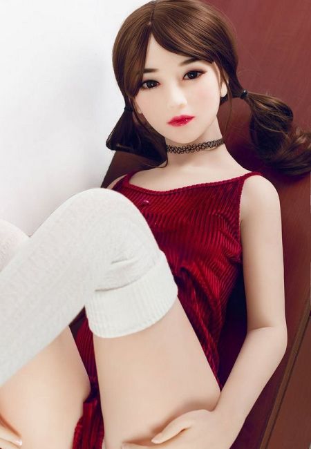 6YE | Eleanor - 4ft11/150cm Petite Cute Asian Japanese Bunches Sex Doll